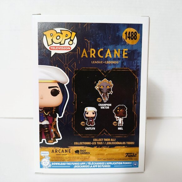 Funko Pop - Caityn (from Arcane - League of Legends) - #1488 - Picture 3 of 6